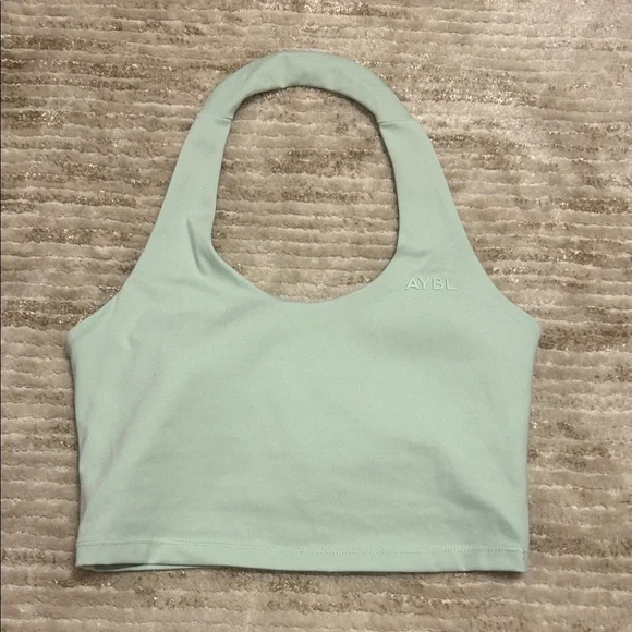 AYBL Mint Green Halter Top - Picture 1 of 6